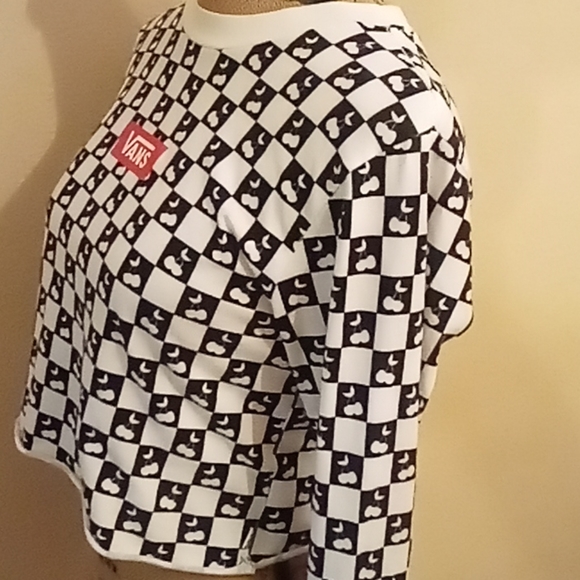 Vans Cherry Check Crop Top - Picture 6 of 9